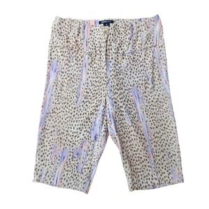 DKNY Golf‎ Womens Size 8 Lavender Animal Print Bermuda Golf Shorts
